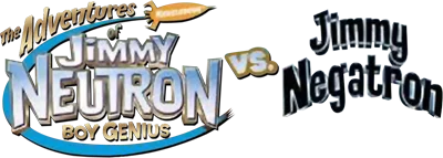 The Adventures of Jimmy Neutron Boy Genius vs. Jimmy Negatron logo