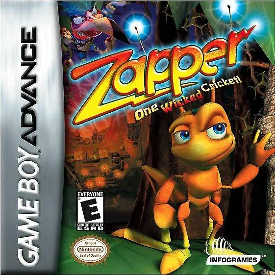 Zapper: One Wicked Cricket box art