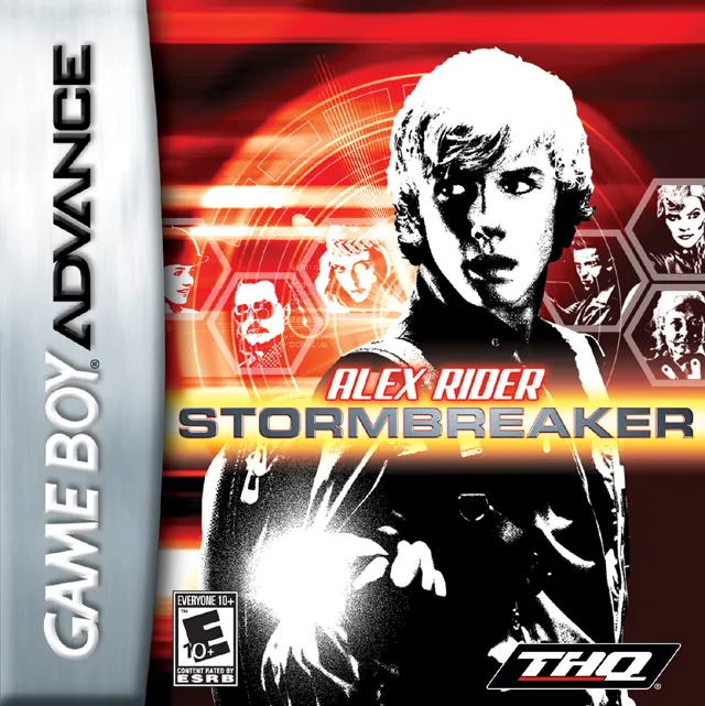 Alex Rider: Stormbreaker cover art for Nintendo Game Boy Advance