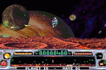 Backdrop artwork for Super Dropzone: Intergalactic Rescue Mission