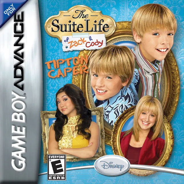 The Suite Life of Zack and Cody Tipton Caper cover art for Nintendo Game Boy Advance