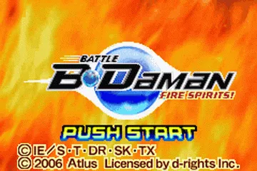 Battle B-Daman: Fire Spirits! screenshot