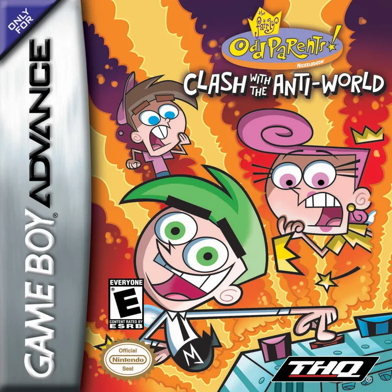 The Fairly Odd Parents!: Clash with the Anti-World box art