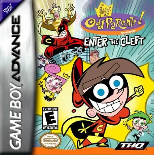 The Fairly Odd Parents!: Enter the Cleft box art