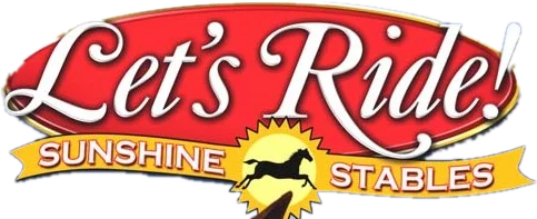 Let's Ride!: Sunshine Stables logo