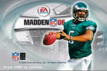 Madden NFL 06 screenshot