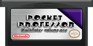 Pocket Professor: KwikNotes Volume One cart