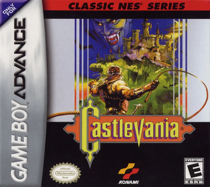 Classic NES Series: Castlevania box art