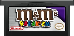 M&M's Break 'Em cart