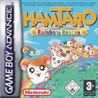 Hamtaro: Rainbow Rescue box art