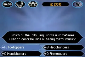 Who Wants To Be a Millionaire Junior screenshot