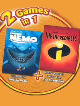 2 Games in 1 - Finding Nemo + The Incredibles cover