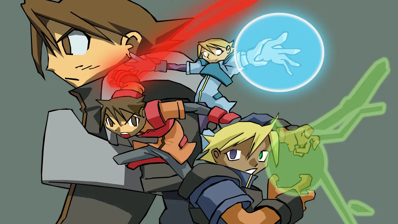 Backdrop artwork for Advance Guardian Heroes