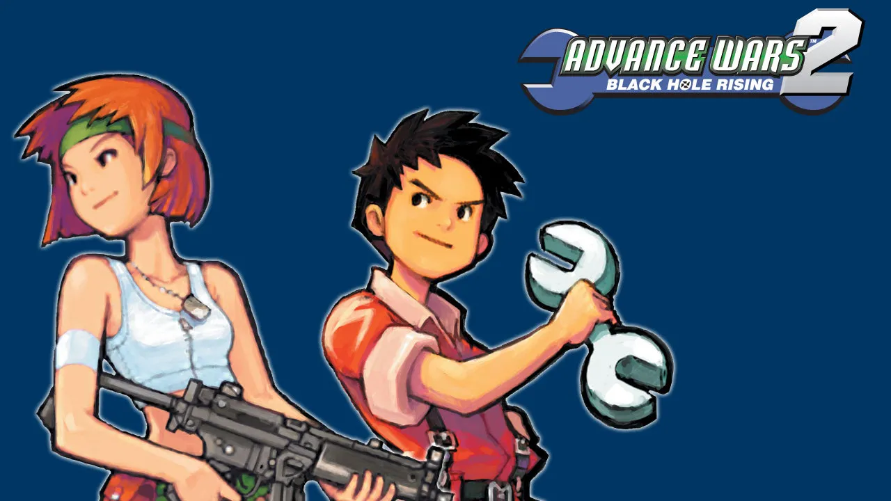 Backdrop artwork for Advance Wars 2: Black Hole Rising