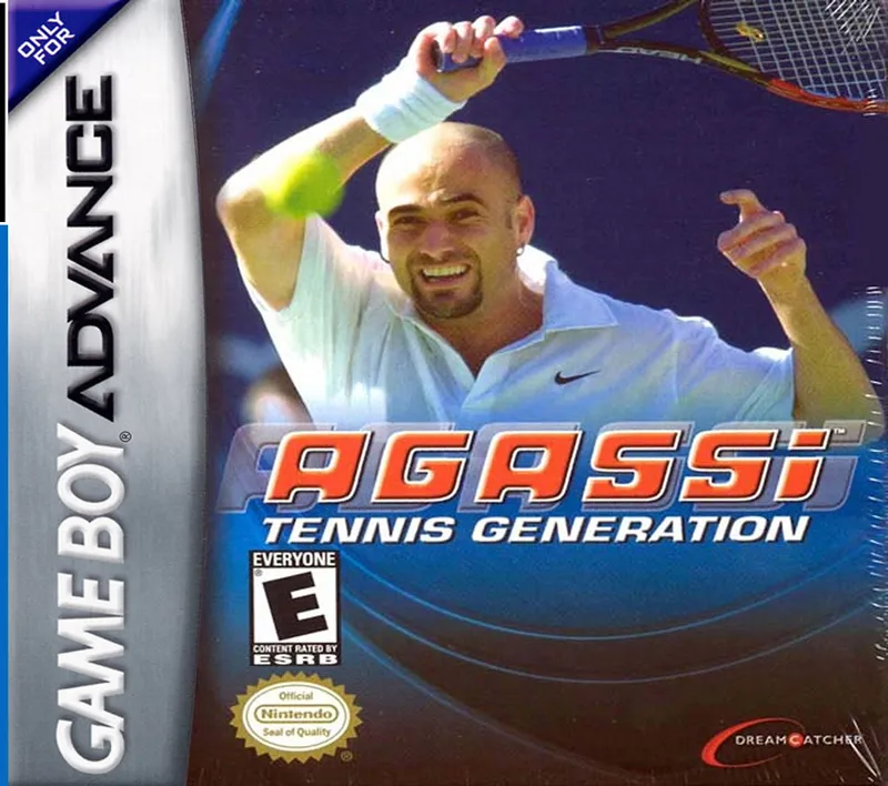 Agassi Tennis Generation box art