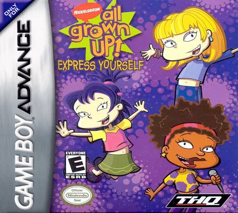 All Grown Up! Express Yourself box art