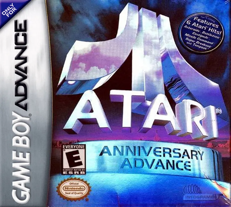 Atari Anniversary Advance box art