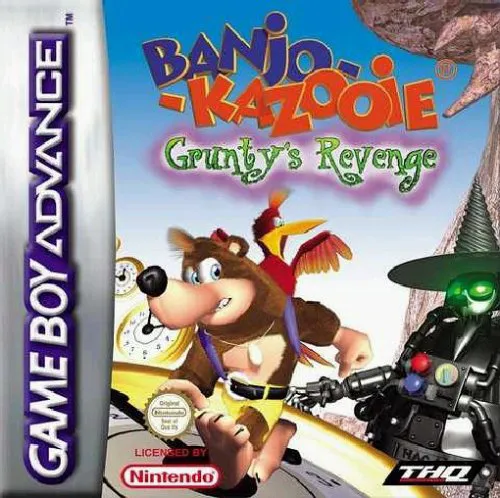 Banjo-Kazooie: Grunty's Revenge box art