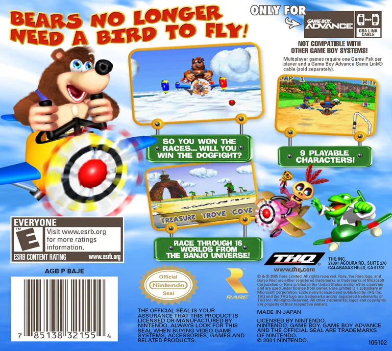 Banjo-Pilot box back