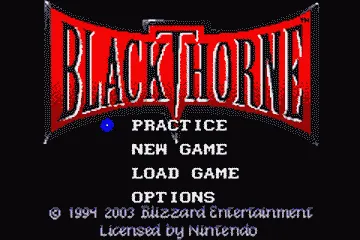 Blackthorne screenshot