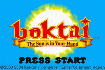 Boktai: The Sun Is in Your Hand screenshot