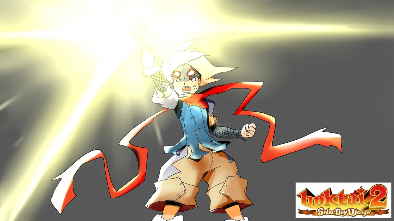 Backdrop artwork for Boktai 2: Solar Boy Django