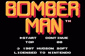 Classic NES Series: Bomberman screenshot