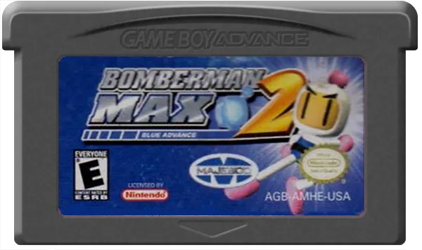Bomberman Max 2: Blue Advance cart