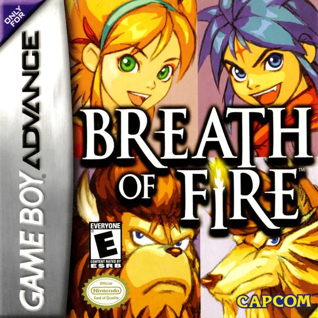 Breath of Fire box art