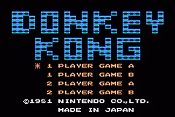 Classic NES Series: Donkey Kong screenshot