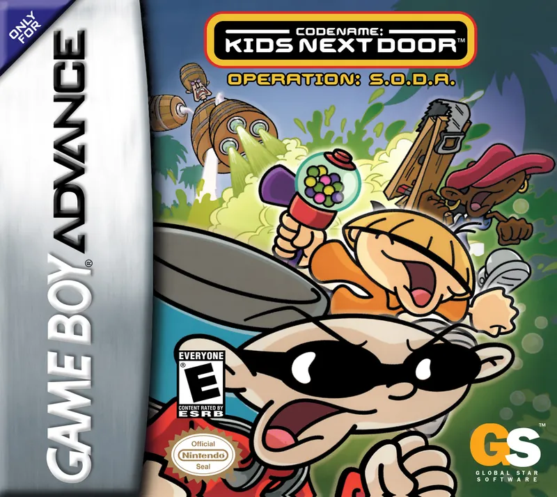 Codename: Kids Next Door - Operation S.O.D.A. box art