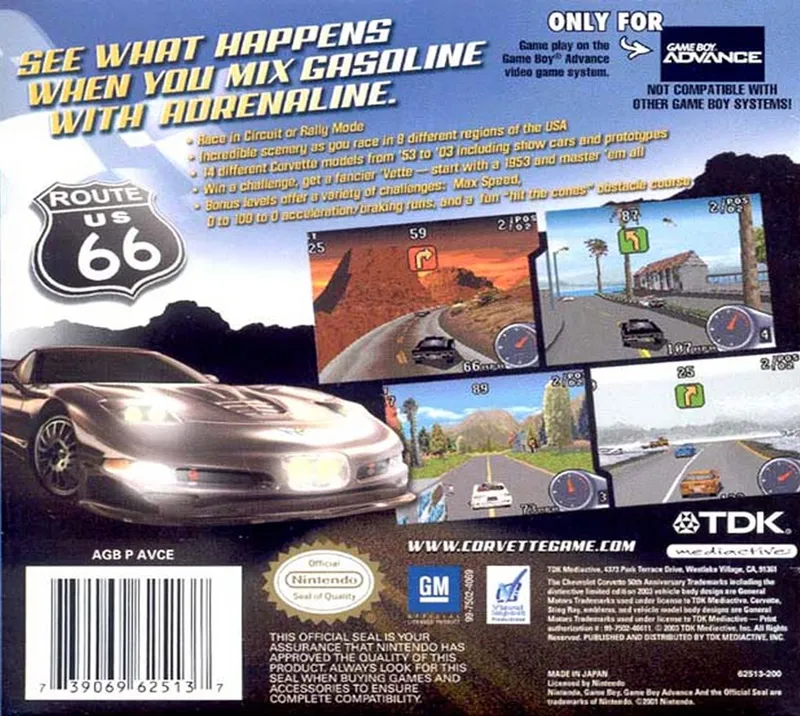 Corvette box back