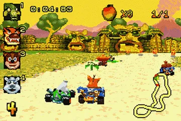 Backdrop artwork for Crash Nitro Kart