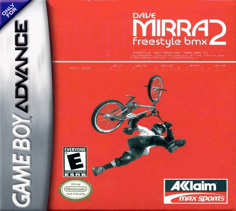 Dave Mirra Freestyle BMX 2 box art