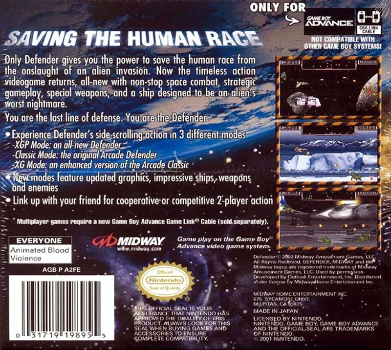 Defender box back