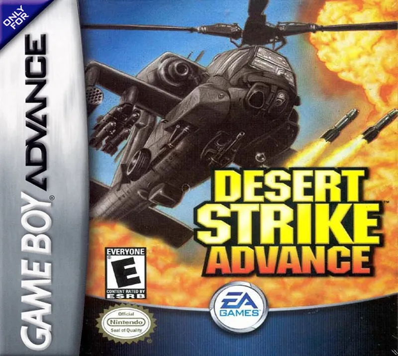 Desert Strike Advance box art