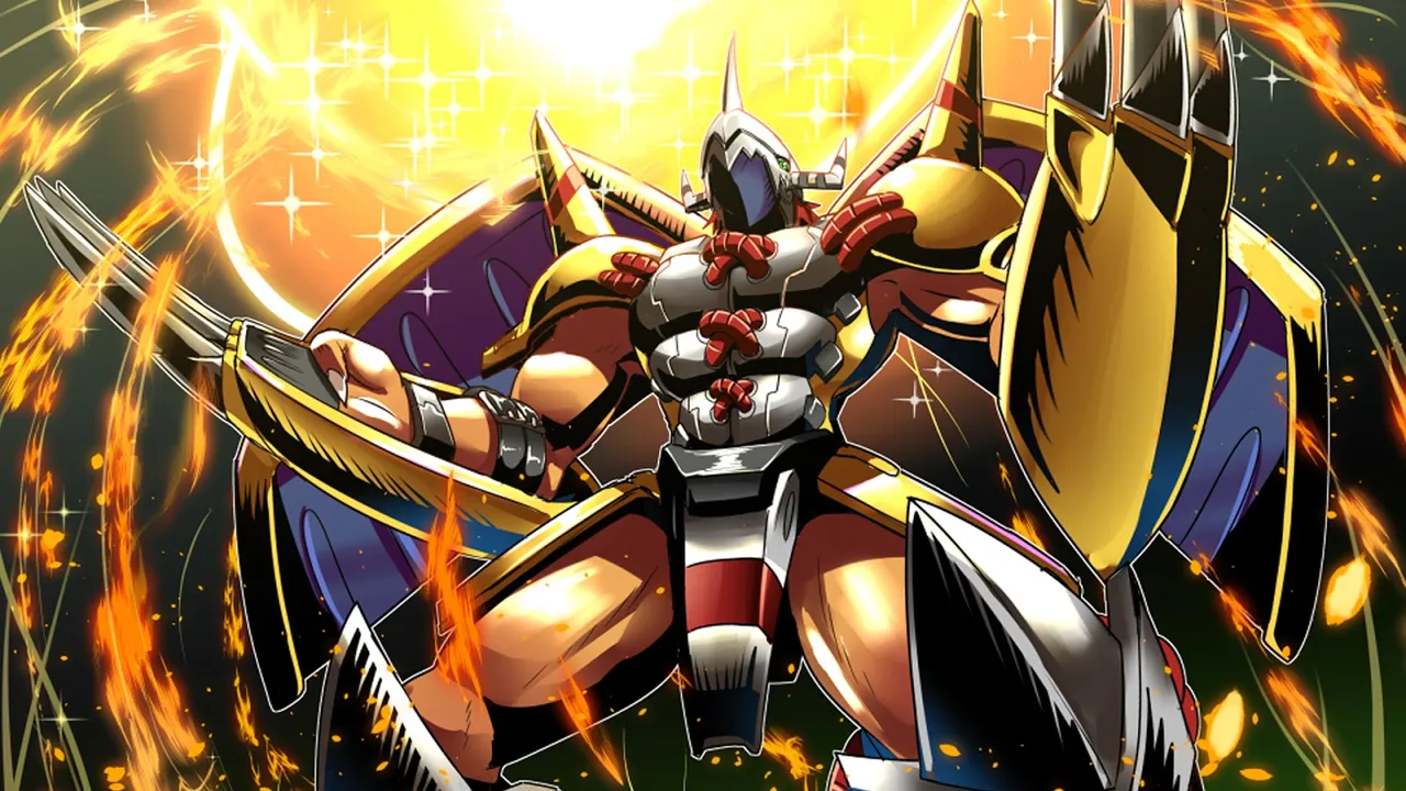 Backdrop artwork for Digimon Battle Spirit