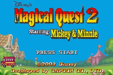 Disney's Magical Quest 2 Starring Mickey & Minnie screenshot