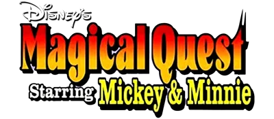 Disney's Magical Quest Starring Mickey & Minnie logo