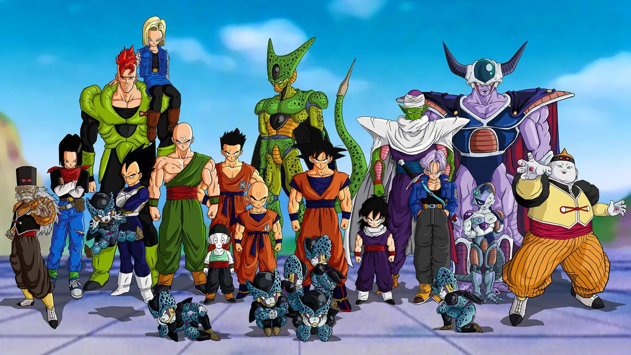 Backdrop artwork for Dragon Ball Z: Collectible Card Game