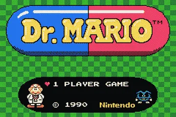 Classic NES Series: Dr. Mario screenshot