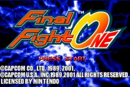 Backdrop artwork for Final Fight One