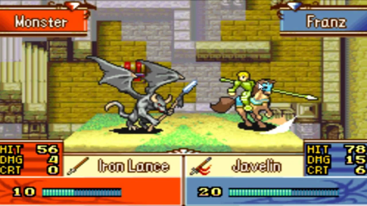 Fire Emblem: The Sacred Stones screenshot