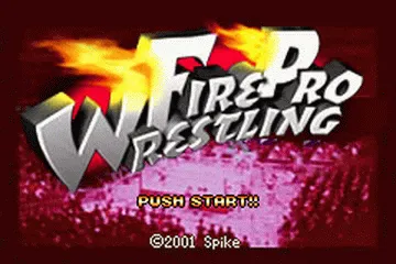 Fire Pro Wrestling screenshot