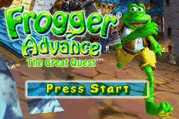 Frogger Advance: The Great Quest screenshot