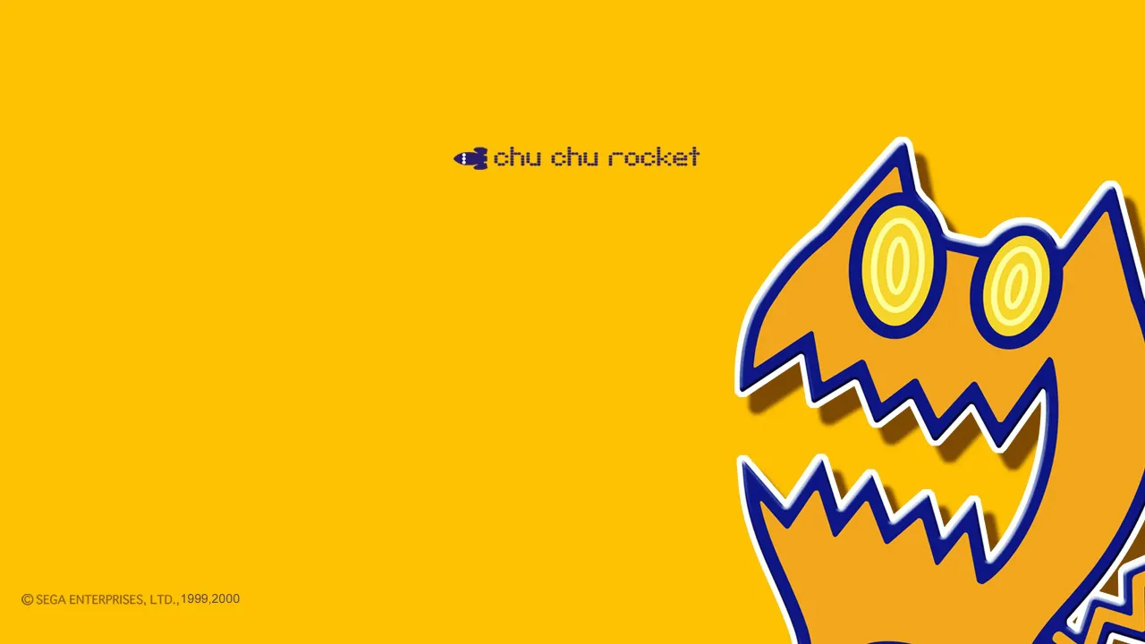 Backdrop artwork for ChuChu Rocket!