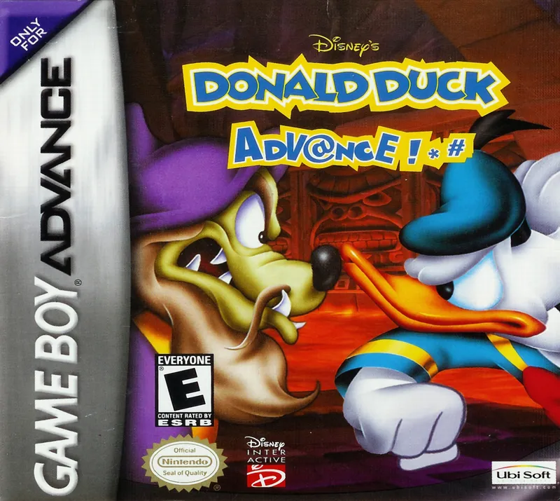 Donald Duck Advance box art