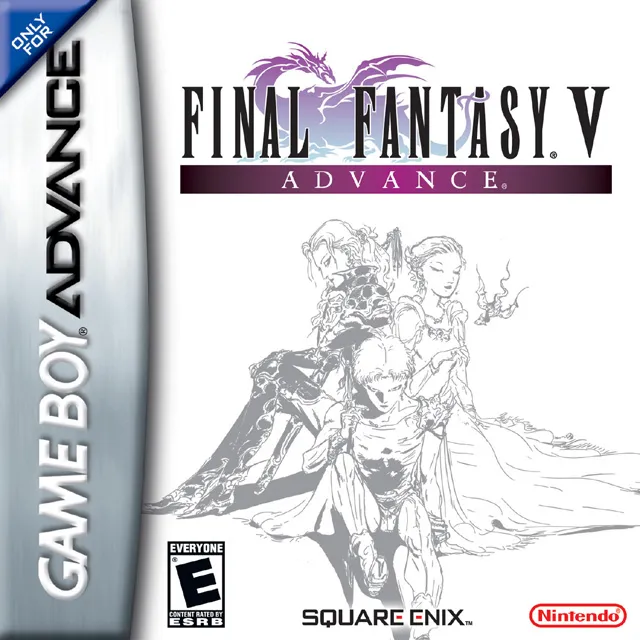 Final Fantasy V Advance box art