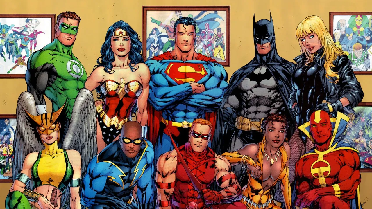 Backdrop artwork for Justice League Heroes: The Flash