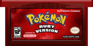 Pokémon FireRed Version cart